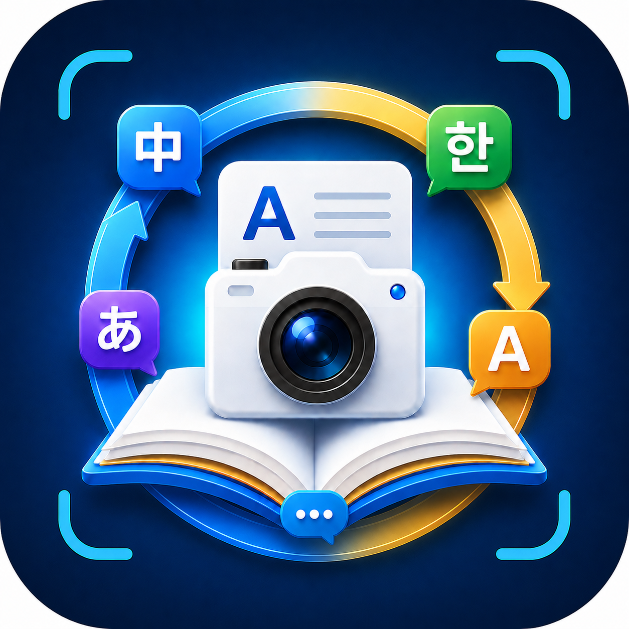 ScanLingo：读书学外语 app icon